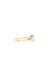 Emerald Cut Bezel Ring