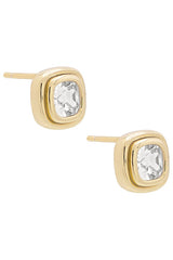 Cushion Bezel Stud
