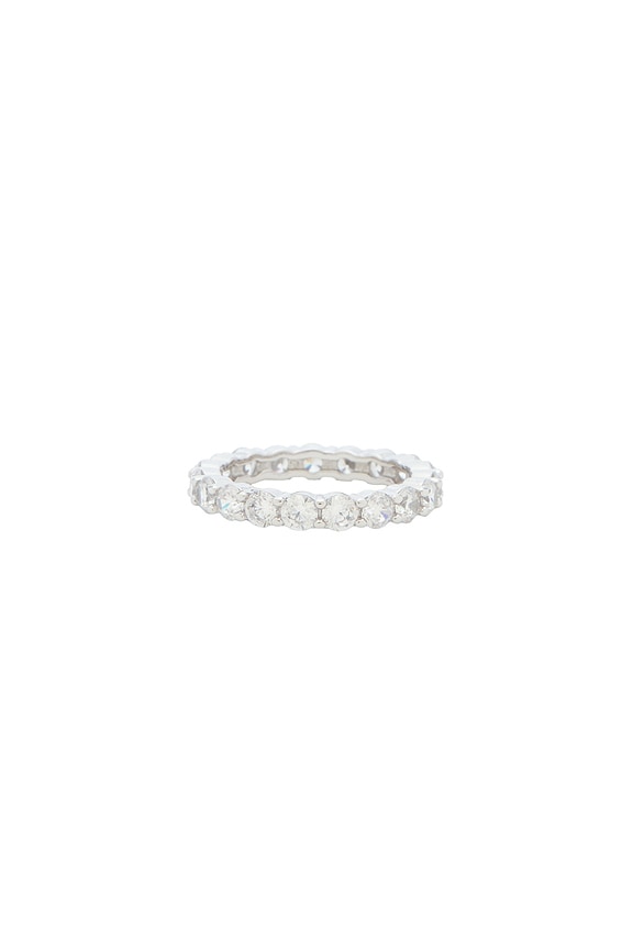 Medium Diamond Tennis Ring