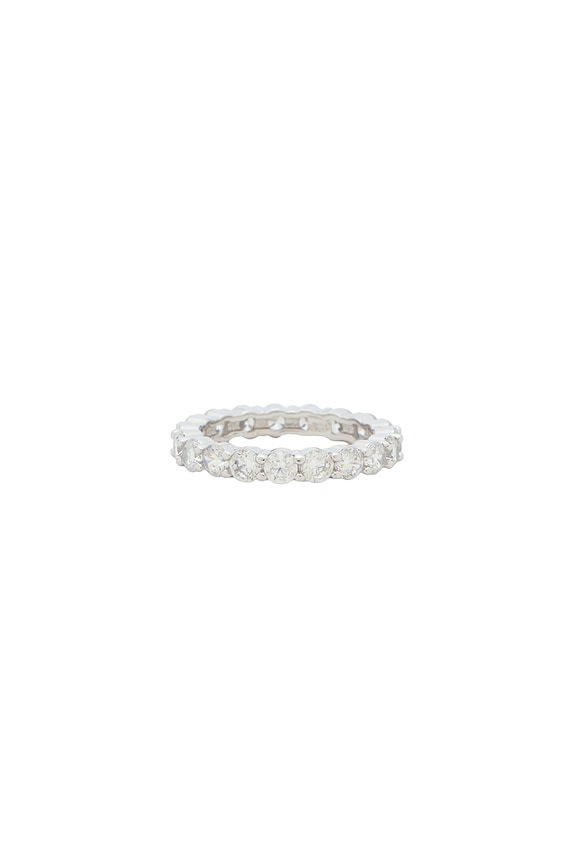 Medium Diamond Tennis Ring