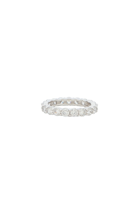 Medium Diamond Tennis Ring