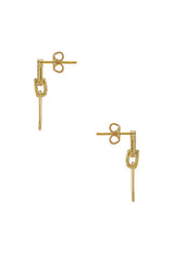 Justice Pave Earrings