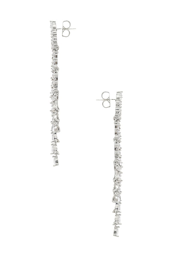 Pear Diamond Drop Earring