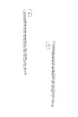 Pear Diamond Drop Earring