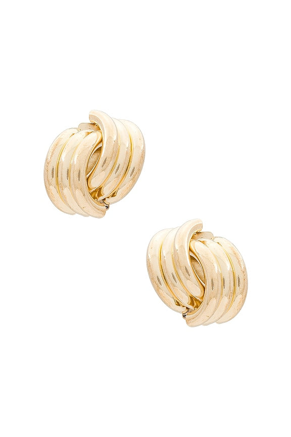 X Revolve Knot Earrings