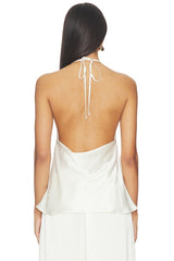 Huxley Open Back Cowl Top