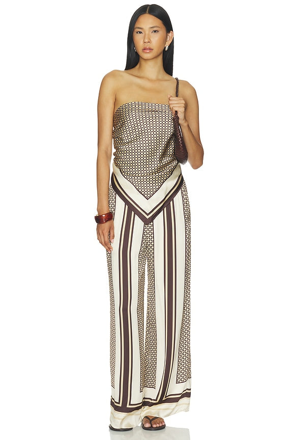 Tyler Silk Scarf Top