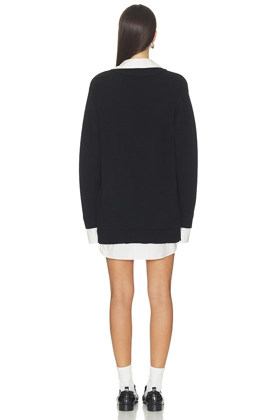 Lyle Collared Sweater Dress