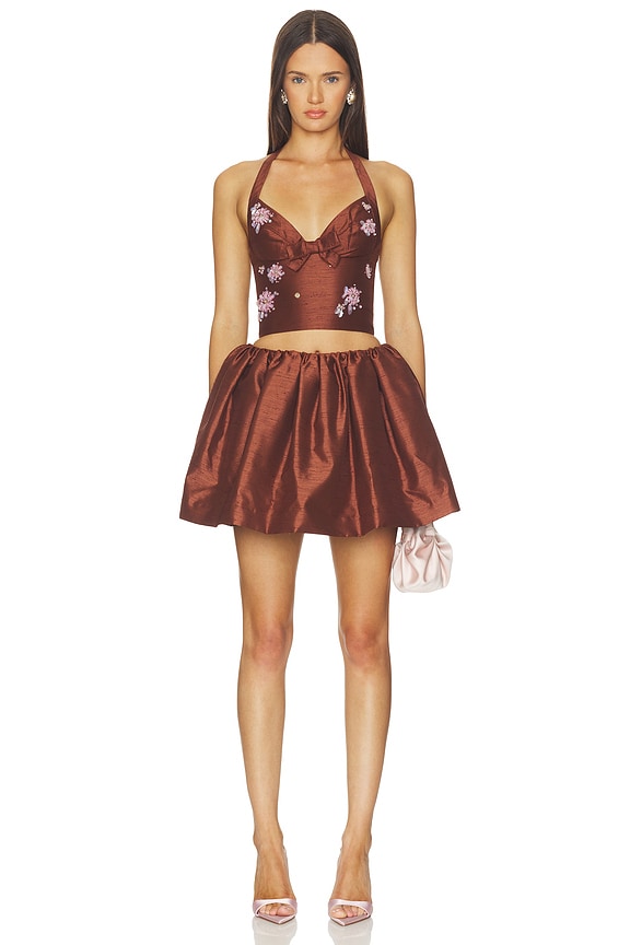 Halter Bow Tie Cami Top