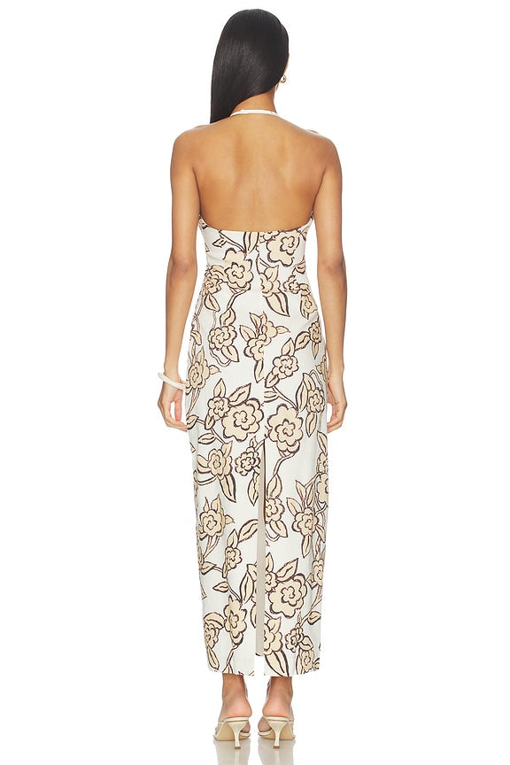 Elodie Halter Maxi Dress