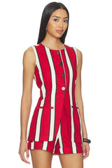 Del Mar Linen Vest