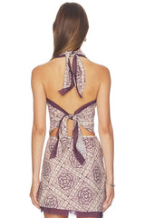 Mireli Halter Tie Top