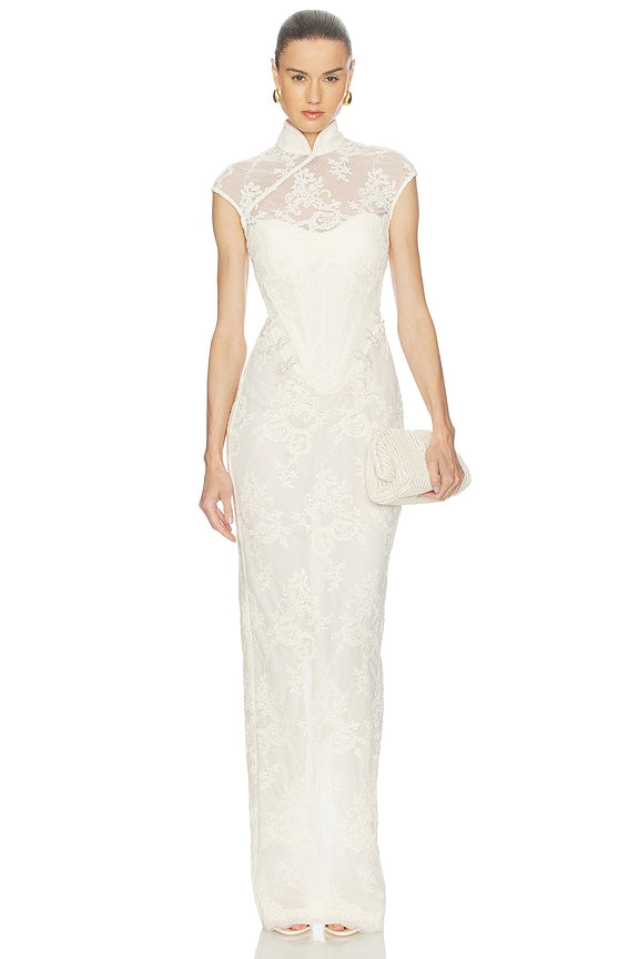 Emilia Lace Gown