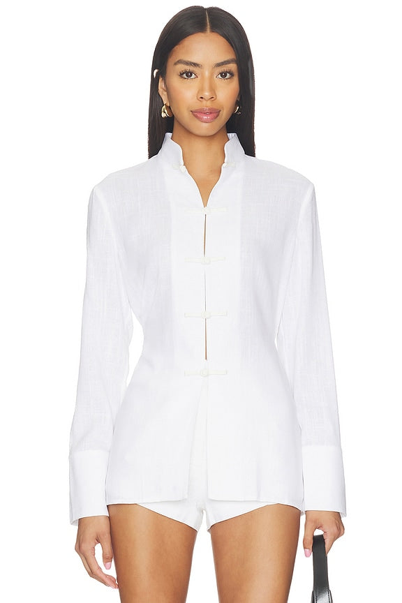 Martina Linen Top