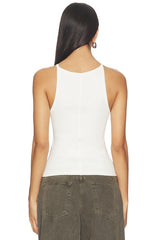 Fitted Rib Tank Top