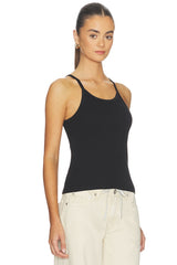 Fitted Rib Tank Top