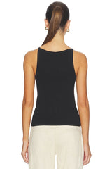 Fitted Rib Tank Top