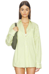 The Avril Button Down Top
