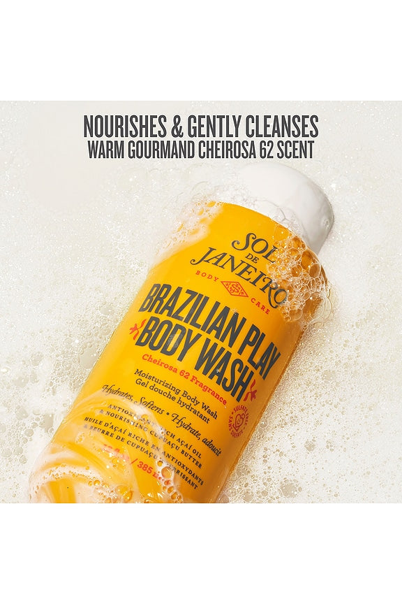 Travel Brazilian Play Moisturizing Shower Cream-gel