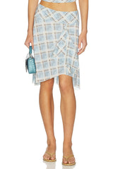Novalyn Plaid Skirt