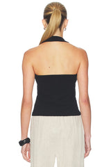 Ribbed Halter Top