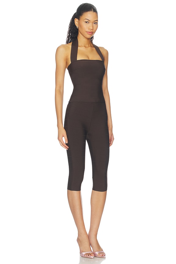 Angelah Bandage Capri Set