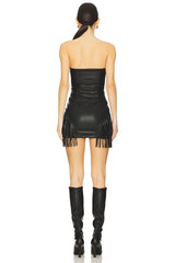 Riley Fringe Mini Dress