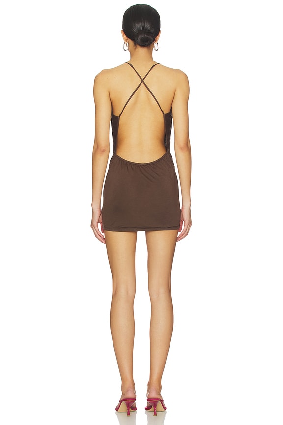 Kataleya Cowl Mini Dress