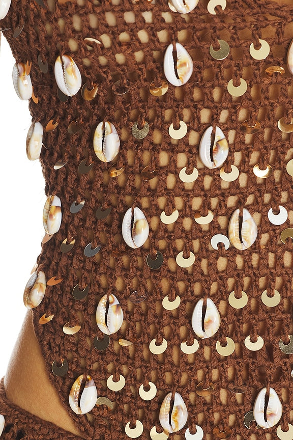 Kimmie Crochet Mini Skirt Set