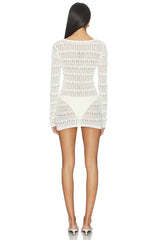 Franny Crochet Mini Dress