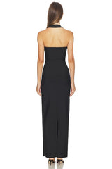Caisyn Halter Maxi Dress