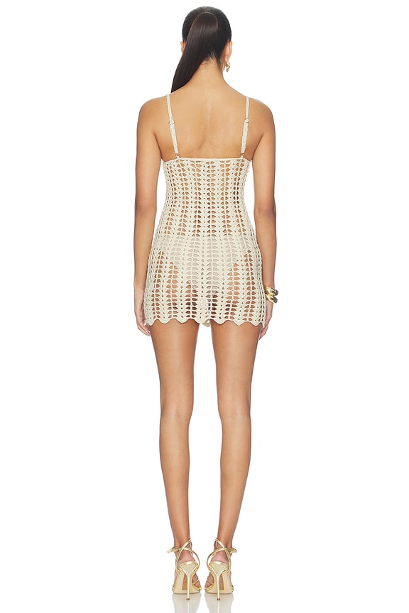Magnolia Crochet Mini Dress