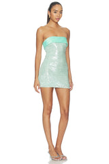 Lilouenn Strapless Mini Dress