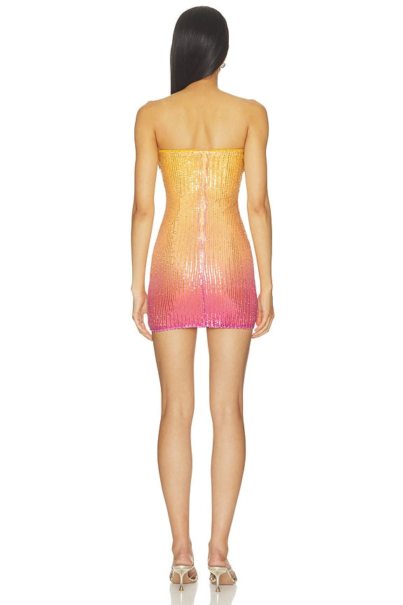Odezza Strapless Mini Dress
