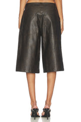 Vala Faux Leather Short
