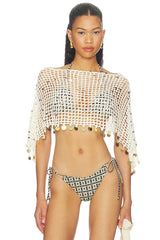 Maris Crochet Poncho