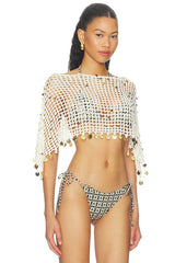 Maris Crochet Poncho
