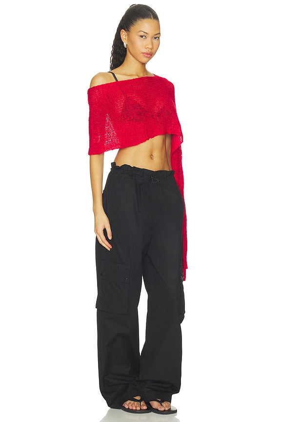 Miria Knit Cape Top