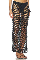 Dinah Crochet Maxi Skirt