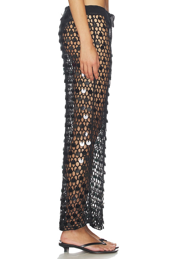 Dinah Crochet Maxi Skirt