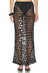 Dinah Crochet Maxi Skirt