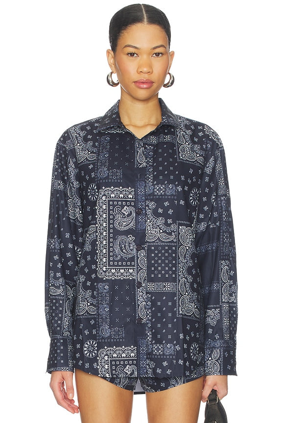 Pridget Oversized Button Down