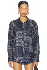 Pridget Oversized Button Down