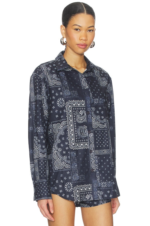 Pridget Oversized Button Down