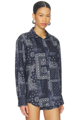 Pridget Oversized Button Down