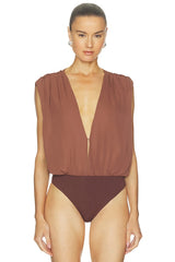 Kalley Deep V Bodysuit