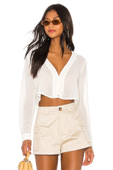 Belinda Button Up Top