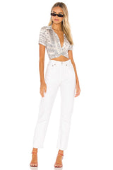 Jenela Twist Front Shirt