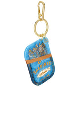 Hand-Painted Sardines Bag Charm + Keychain