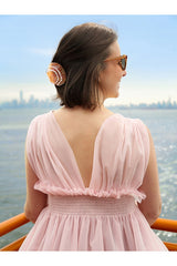 Hand-painted Seashell Claw Hair Clip